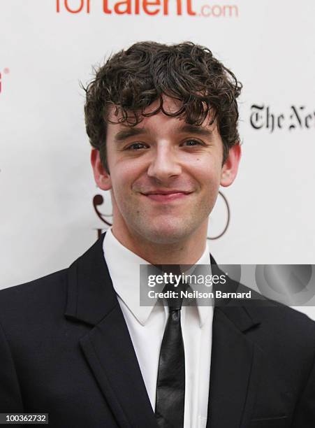 Actor Michael Urie arrives at the 55th Annual Drama Desk Award at FH LaGuardia Concert Hall at Lincoln Center on May 23, 2010 in New York City.