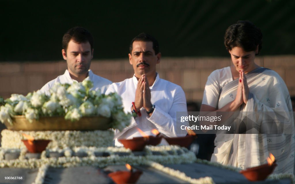 Rajiv Gandhi Death Anniversary