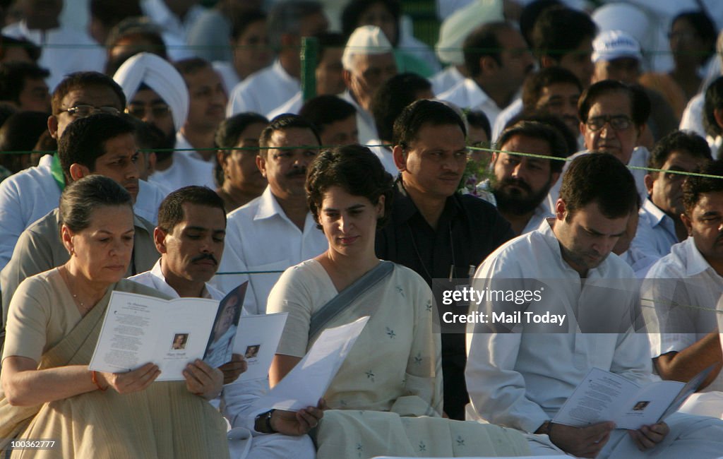 Rajiv Gandhi Death Anniversary