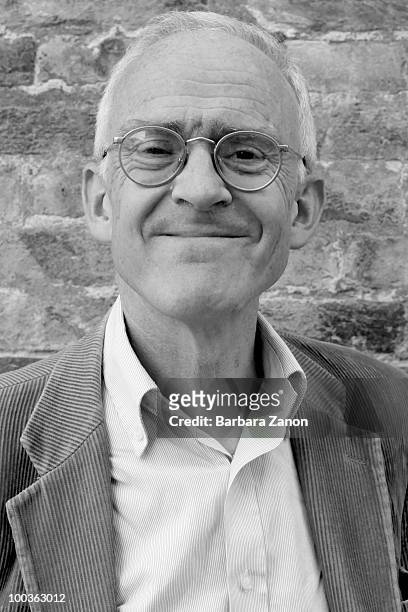 British author Randal Keynes poses for a portrait session during "incroci di civilta", Venice literary Festival on May 19, 2010 in Venice, Italy.