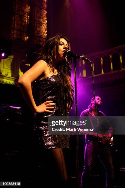 Gabriella Cilmi performs live at Paradiso on May 23, 2010 in Amsterdam, Netherlands.