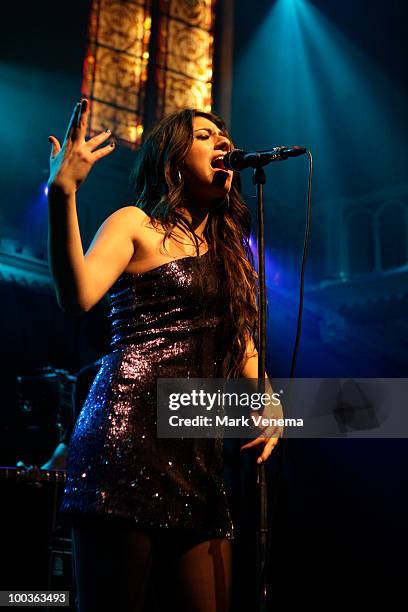 Gabriella Cilmi performs live at Paradiso on May 23, 2010 in Amsterdam, Netherlands.