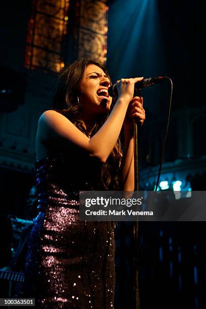 Gabriella Cilmi performs live at Paradiso on May 23, 2010 in Amsterdam, Netherlands.