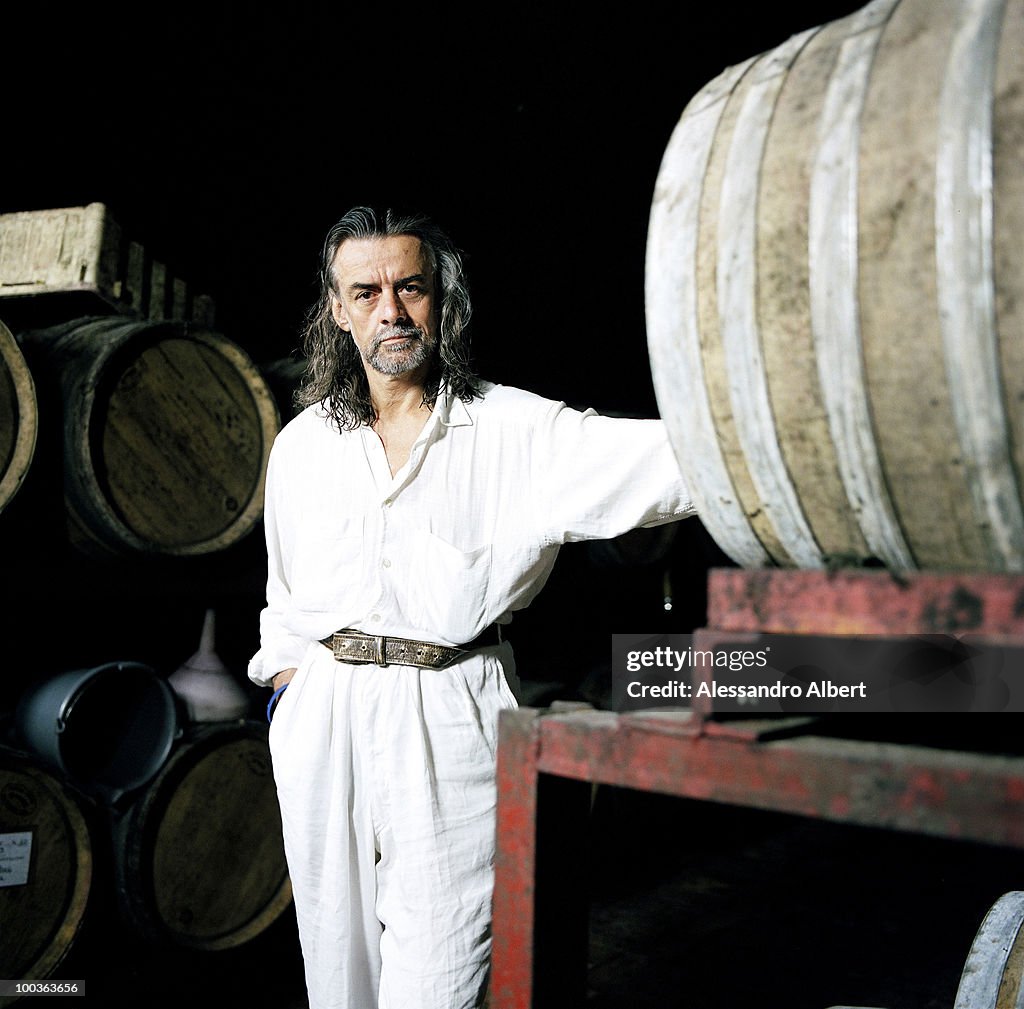 The wine consultant Gelasio Gaetani d'Aragona Lovatelli