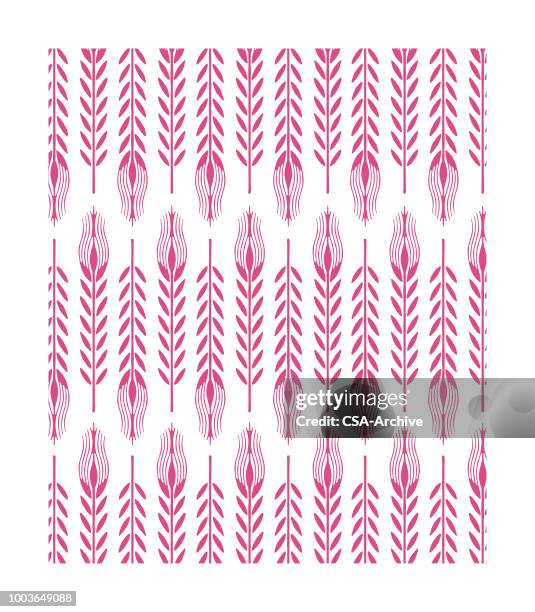 grain pattern - wheat vector wallpaper stock illustrations