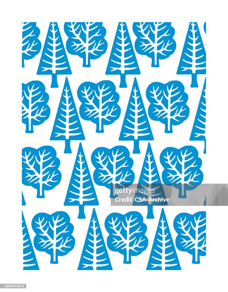 Tree Pattern High-Res Vector Graphic - Getty Images