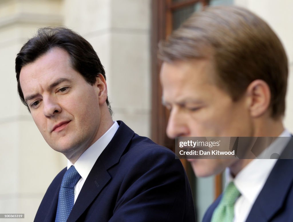 George Osborne Outlines Plans To Tackle Economic Deficit