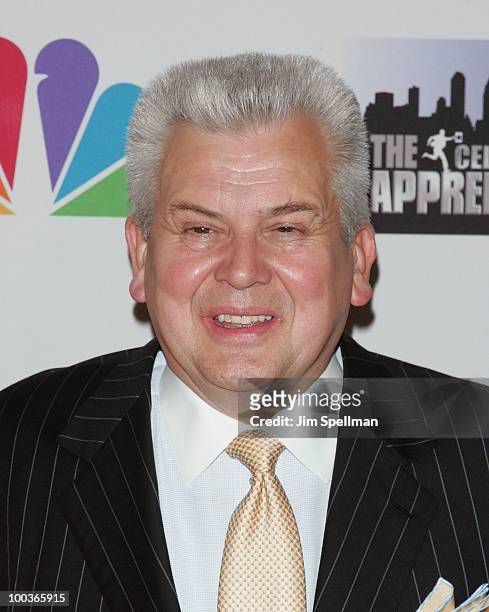 Dr Pepper Snapple Group CEO Larry Young attends "The Celebrity Apprentice" Season 3 finale after party at the Trump SoHo on May 23, 2010 in New York...