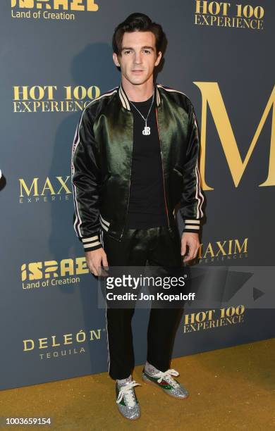 Drake Bell attends The Maxim Hot 100 Experience at Hollywood Palladium on July 21, 2018 in Los Angeles, California.