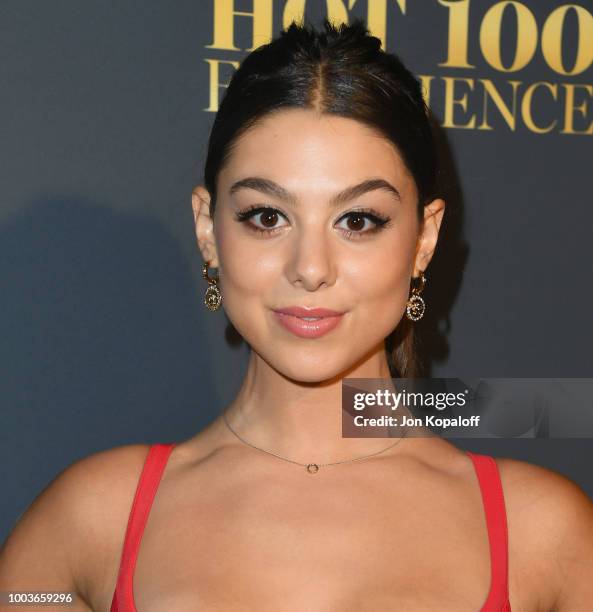 Kira Kosarin attends The Maxim Hot 100 Experience at Hollywood Palladium on July 21, 2018 in Los Angeles, California.