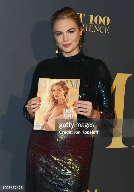 Kate Upton attends The Maxim Hot 100 Experience at Hollywood Palladium on July 21, 2018 in Los Angeles, California.