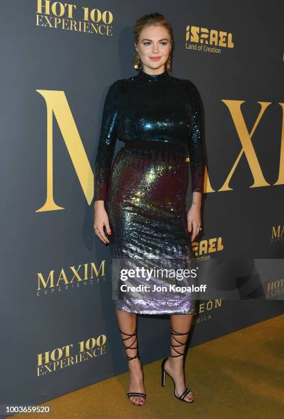 Kate Upton attends The Maxim Hot 100 Experience at Hollywood Palladium on July 21, 2018 in Los Angeles, California.