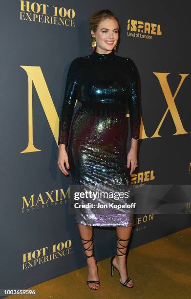 Kate Upton attends The Maxim Hot 100 Experience at Hollywood Palladium on July 21, 2018 in Los Angeles, California.