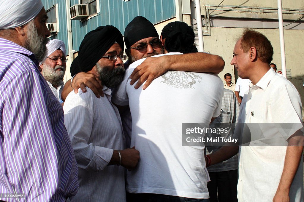 Body Of Capt HS Ahluwalia Arrives in Mumbai