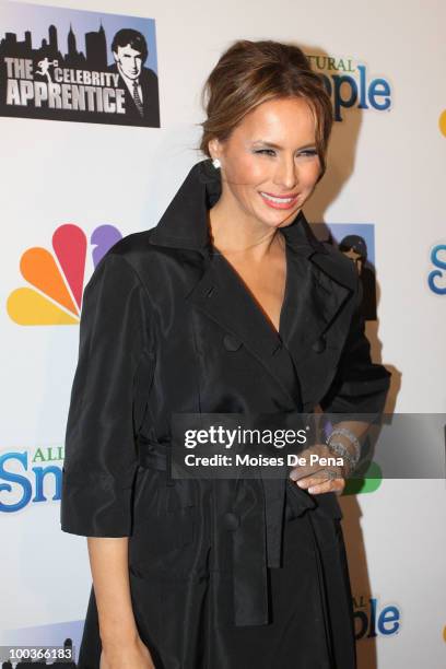 Melania Trump attends "The Celebrity Apprentice" Season 3 finale after party at the Trump SoHo on May 23, 2010 in New York City.