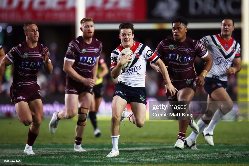 NRL Rd 19 - Sea Eagles v Roosters