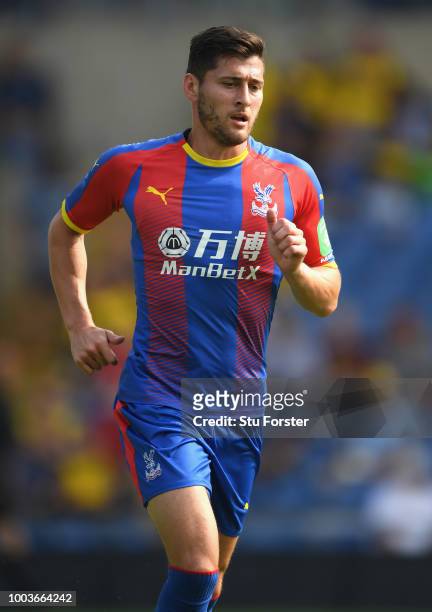 Crystal Palace player Joel Ward pictured during a Pre-Season Friendly match between Oxford United and Crystal Palce at Kassam Stadium on July 21,...