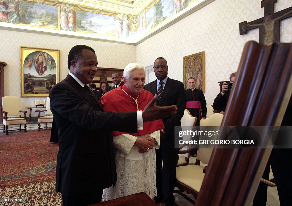 Republic of Congo President Denis Sassou