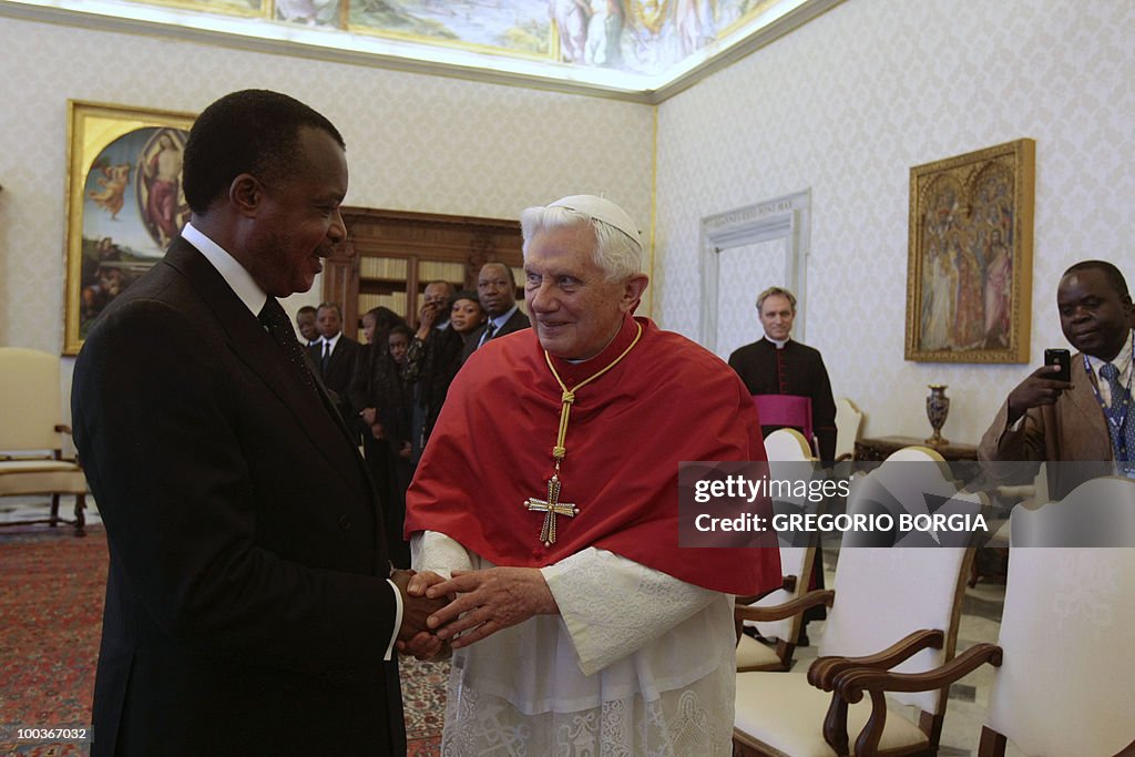 Republic of Congo President Denis Sassou