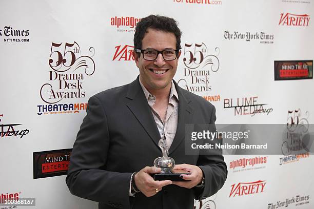 Director Michael Mayer arrives at the 55th Annual Drama Desk Award at FH LaGuardia Concert Hall at Lincoln Center on May 23, 2010 in New York City.