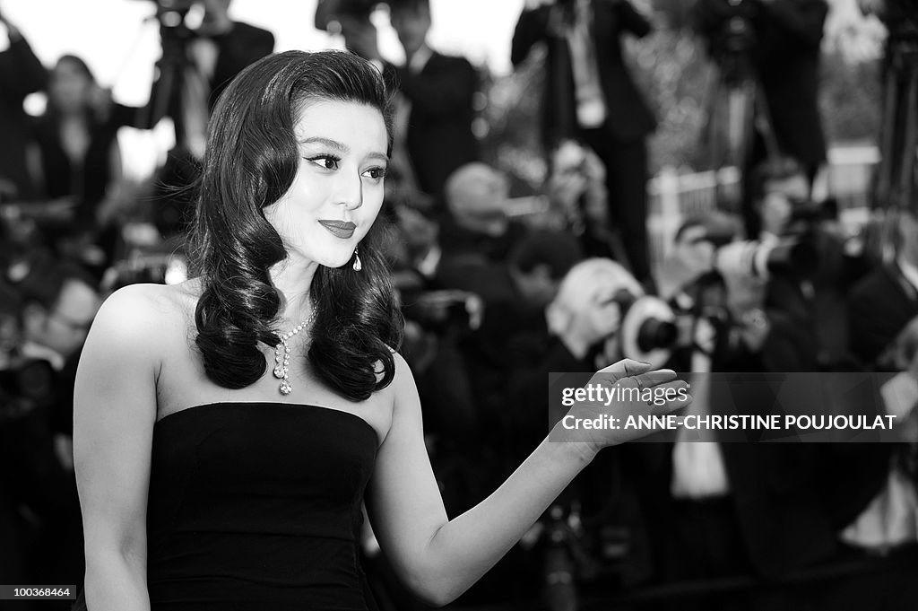 Chinese actress Fan Bingbing arrives for