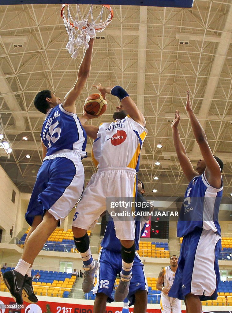 Lebanese al-Riyadi player Fadi el-Khatib