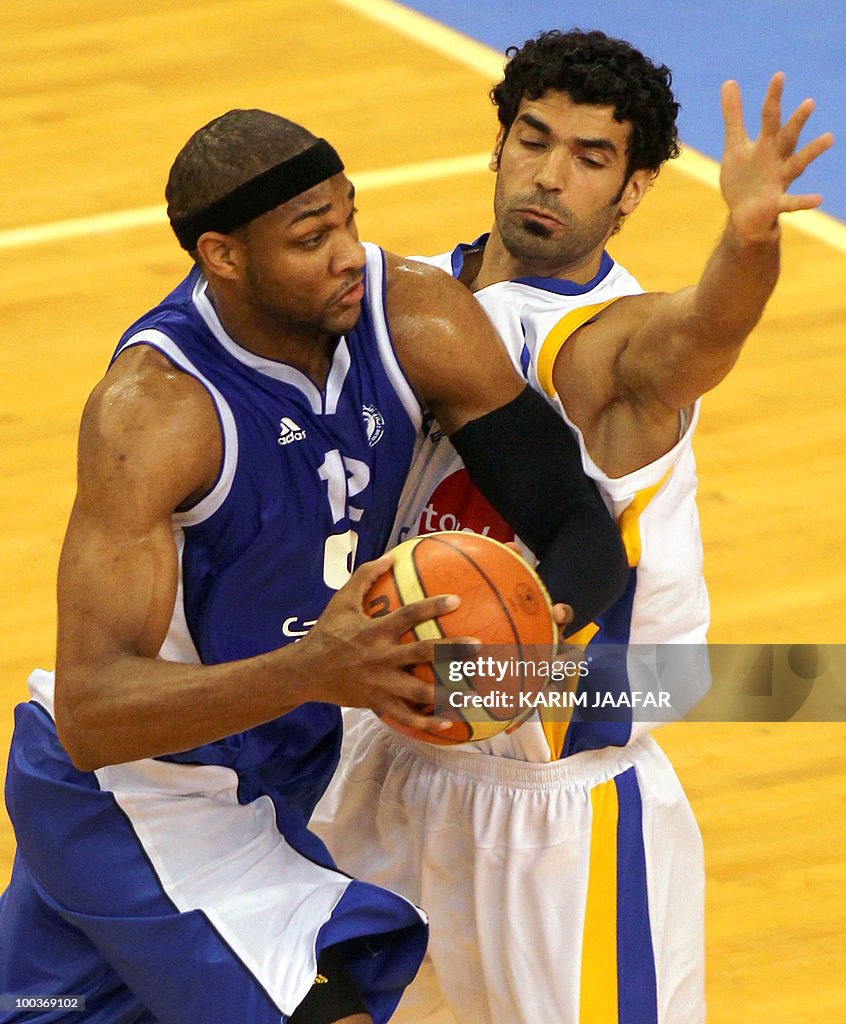 Lebanese al-Riyadi player Ali Fakhreddin