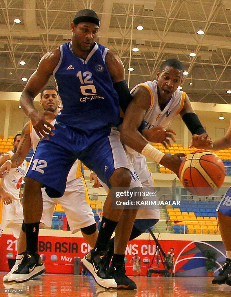 Lebanese al-Riyadi player Hussein Tawbe