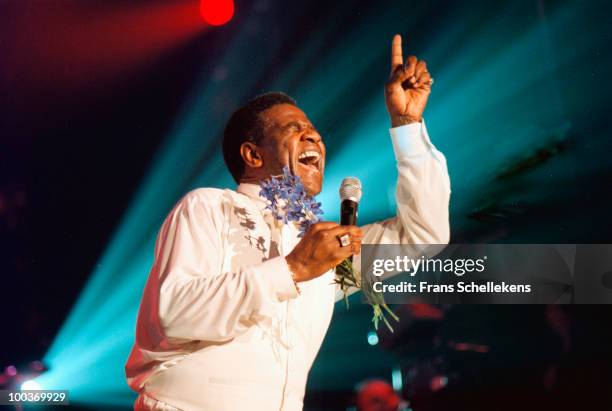 Al Green performs live on stage at the North Sea Jazz Festival in The Hague, Netherlands on July 10 1999