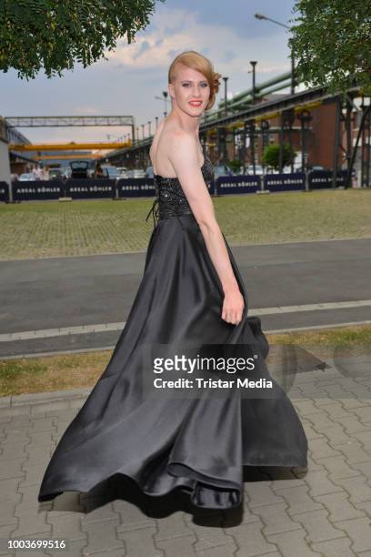 Veit Alex attends the Unique show during Platform Fashion July 2018 at Areal Boehler on July 21, 2018 in Duesseldorf, Germany.