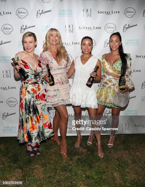 Devorah Rose, Christie Brinkley, Madelyn Mejia and Shannell Casucci Attend 7th Annual St. Barth Hamptons Gala at Bridgehampton Historical Museum on...