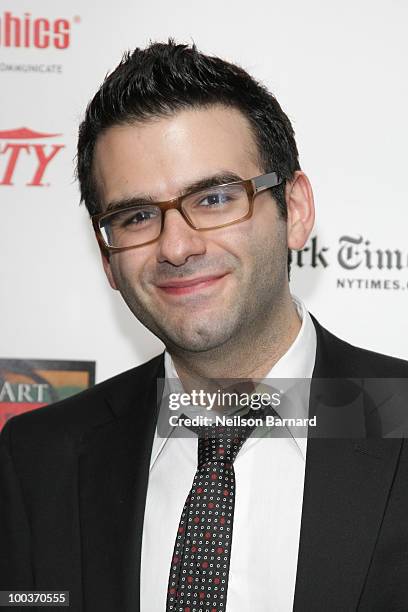 Playwright Joe Iconis attends the 55th Annual Drama Desk Award at FH LaGuardia Concert Hall at Lincoln Center on May 23, 2010 in New York City.