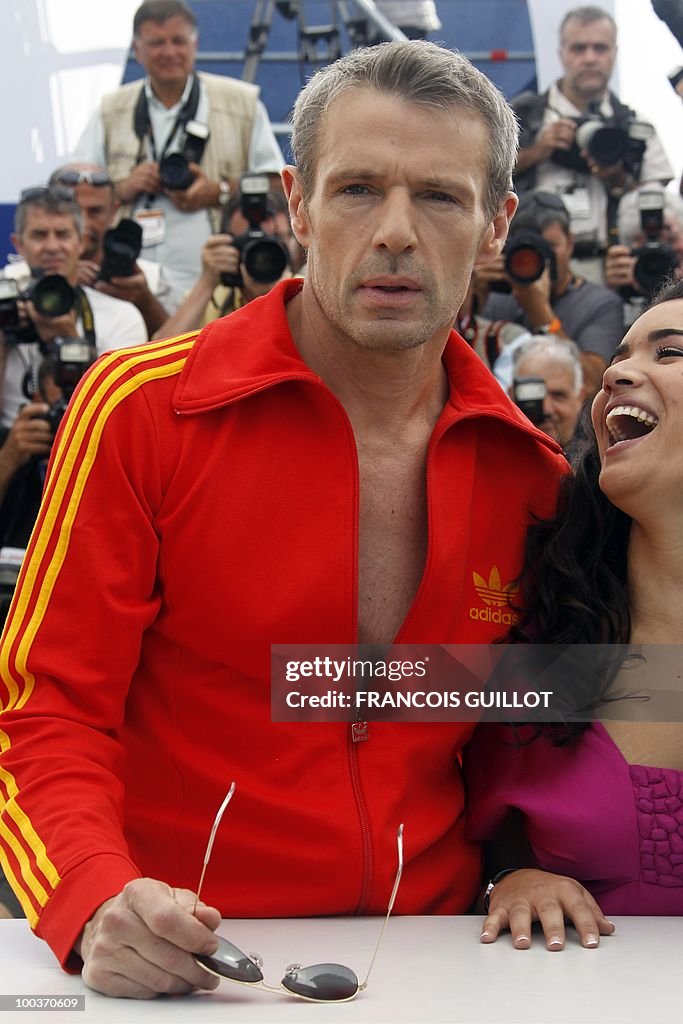 French actor Lambert Wilson and French a