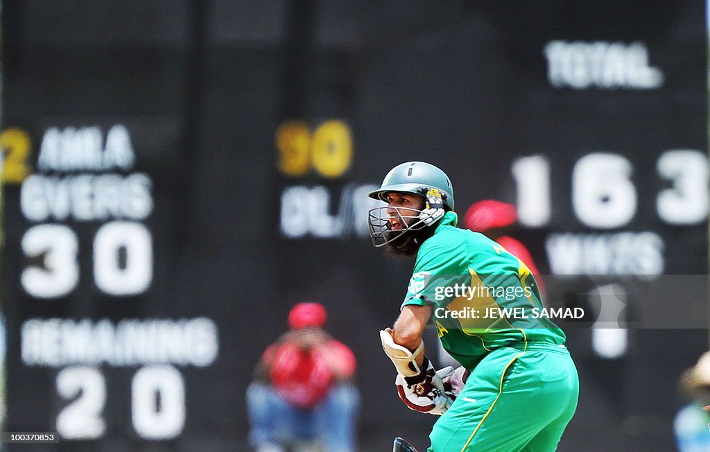 South African cricketer Hashim Amla eyes