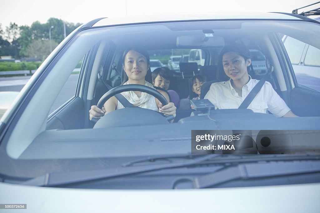 Family Going for a Drive