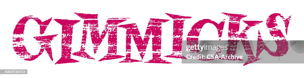Gimmick Sample Gimmicks High-Res Vector Graphic - Getty Images