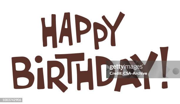 ilustraciones, imágenes clip art, dibujos animados e iconos de stock de feliz cumpleaños! - cumpleaños