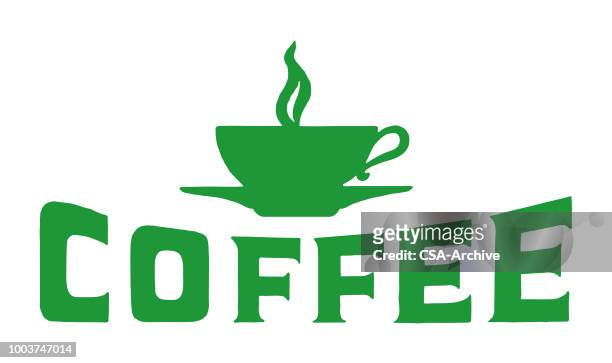 coffee - coffee logo stock illustrations
