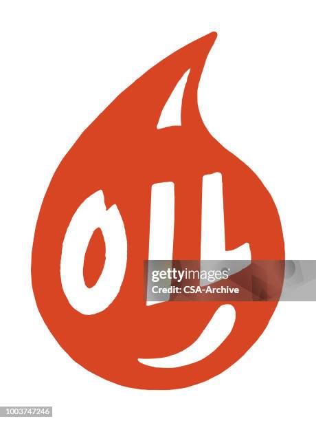 oil - oil drop stock illustrations