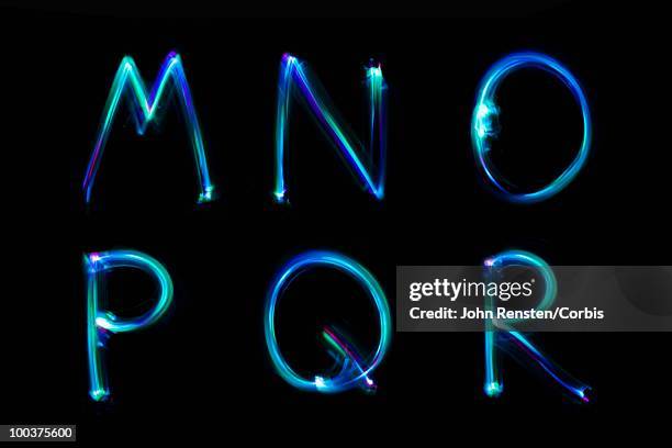 lights making letters - light painting stock pictures, royalty-free photos & images