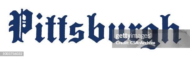 pittsburgh - pittsburgh stock illustrations