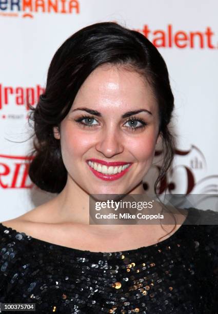 Actress Ashley C. Williams arrives at the 55th Annual Drama Desk Awards at the FH LaGuardia Concert Hall at Lincoln Center on May 23, 2010 in New...