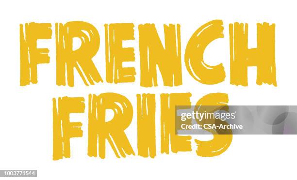 french fries - fries stock illustrations