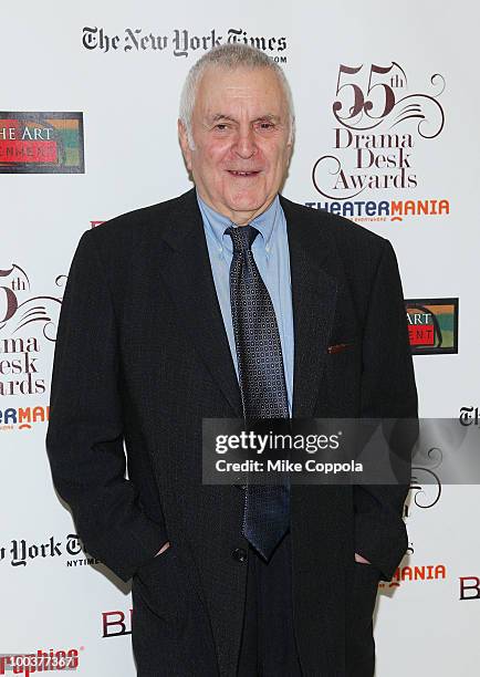 Musical composer John Kander arrives at the 55th Annual Drama Desk Awards at the FH LaGuardia Concert Hall at Lincoln Center on May 23, 2010 in New...