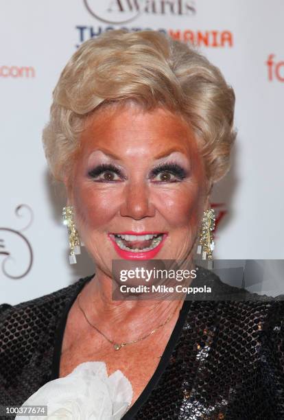 Mitzi Gaynor arrives at the 55th Annual Drama Desk Awards at the FH LaGuardia Concert Hall at Lincoln Center on May 23, 2010 in New York City.