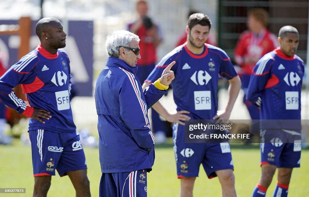 French national football team's coach Ra