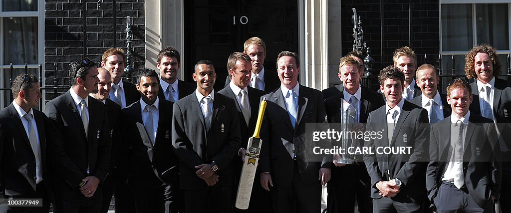 Members of the England Twenty20 Cricket