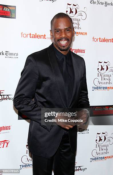 Actor Colman Domingo arrives at the 55th Annual Drama Desk Awards at the FH LaGuardia Concert Hall at Lincoln Center on May 23, 2010 in New York City.