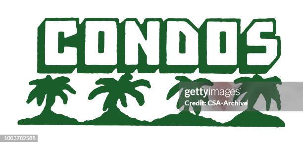 condos - condos stock illustrations
