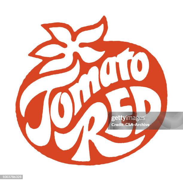 tomato red - tomatoes stock illustrations
